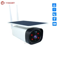 waterproof ip wifi solar camera pir 1080p hd outdoor smart home cctv video surveillance wireless ip66 waterproof two way audio