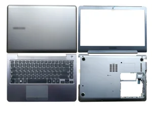 Для Samsung NP530U4C 530U4C NP530U4B 530U4B 530U4CL 532U4C 535U4C 14-дюймовая задняя крышка ноутбукаПередняя панельУпор для рукНижняя крышка