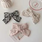 Большая заколка для волос Стразы с кристаллами и жемчугом, заколка для волос с бантом и геометрическим узором, аксессуары для головы цветов, оптовая продажа