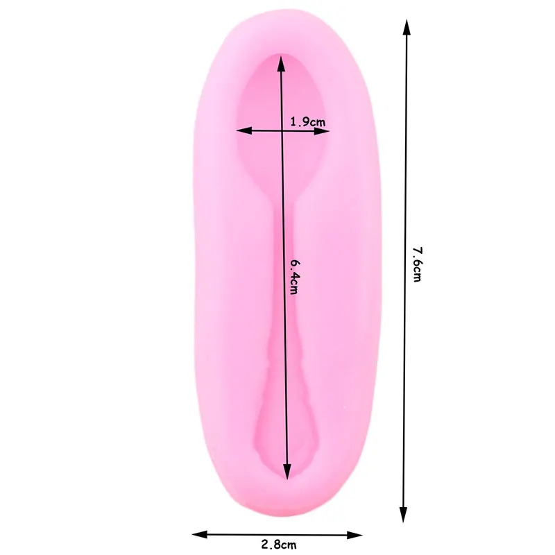 Ложка Вилка Нож силиконовая форма DIY выпечки вечерние кексы Topper инструменты для