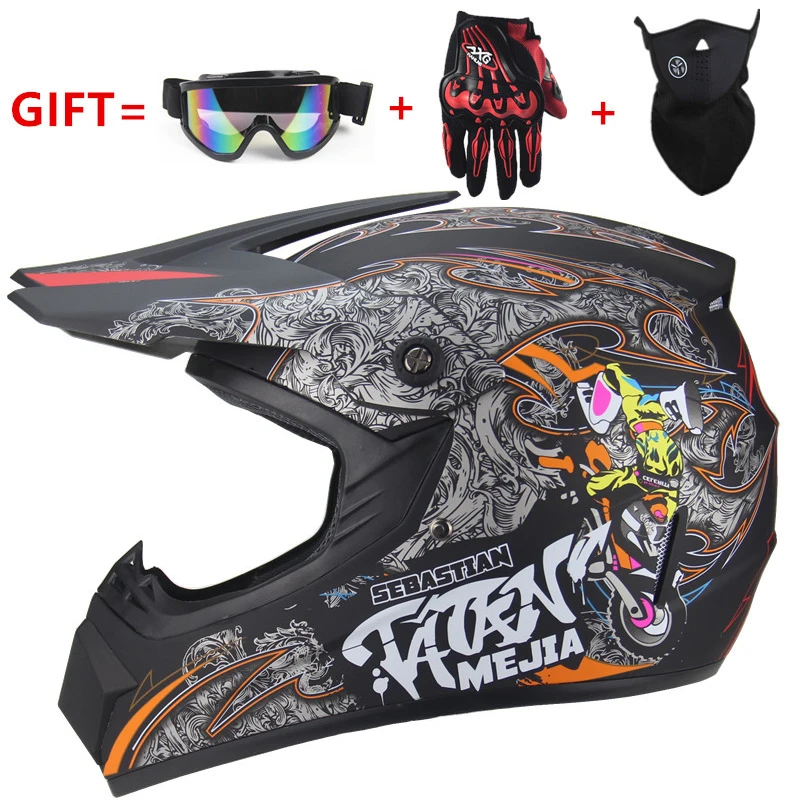 Мотоциклетный шлем для взрослых езды по бездорожью|Шлемы| |