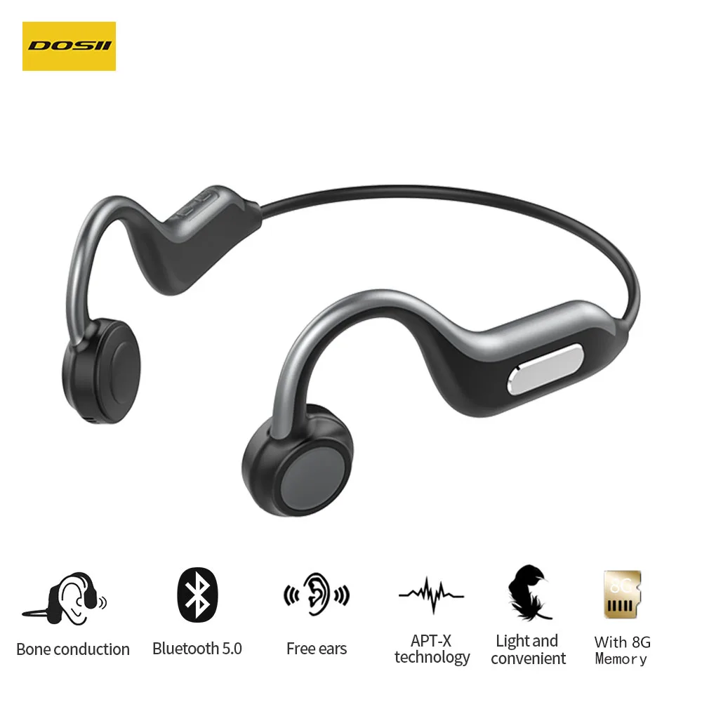 TWS Bluetooth гарнитура Беспроводные спортивные беговые наушники костная