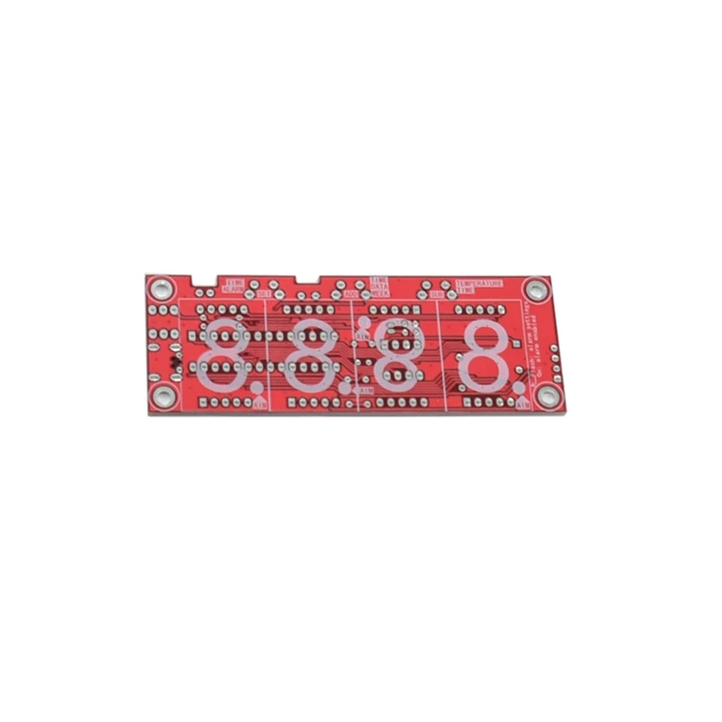 4 разрядный Ds1302 Led Дисплей Diy Смарт точные часы набор для самостоятельной сборки