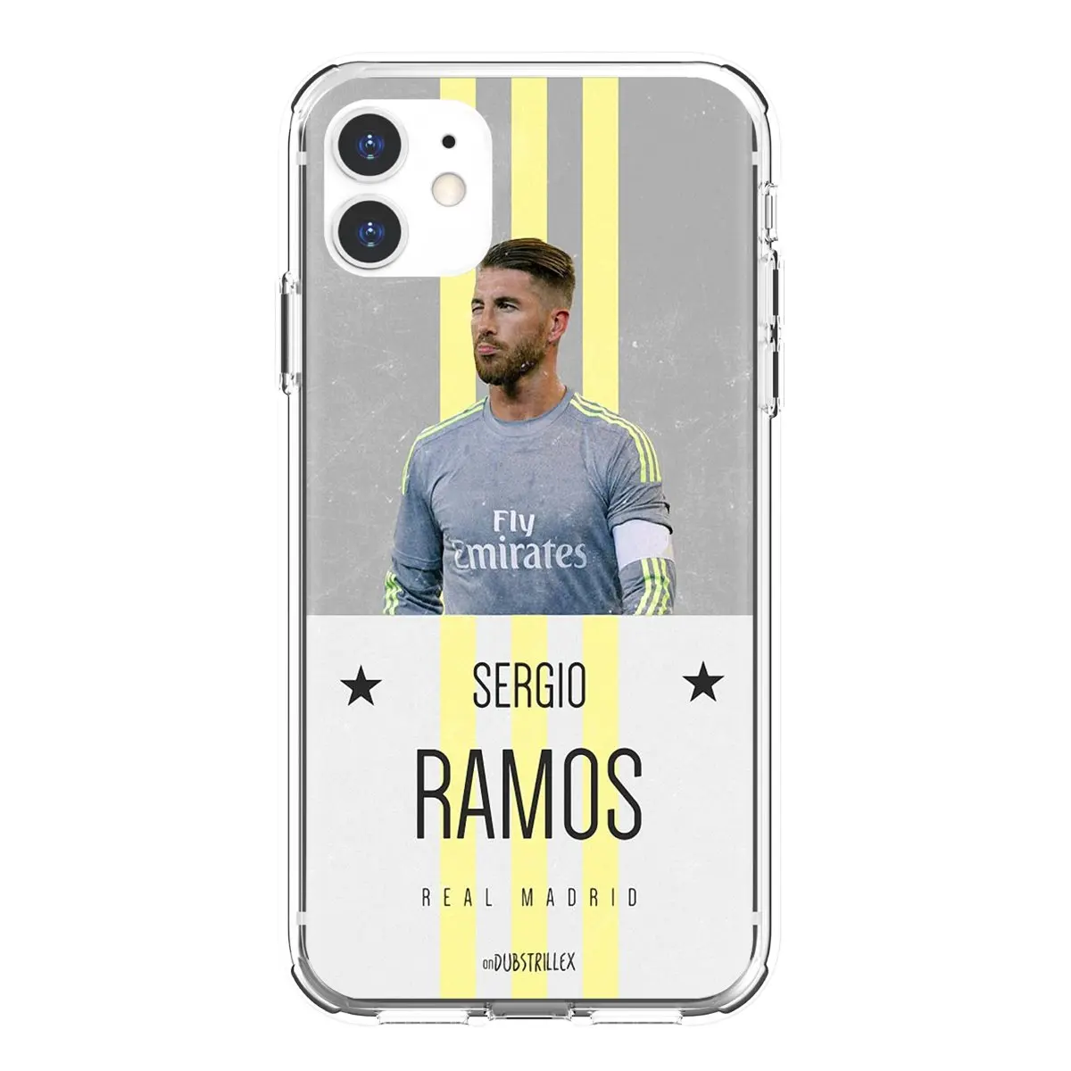Мягкие чехлы из ТПУ для Samsung Galaxy S7 S8 S9 S10E S20 FE Note 10 20 Edge Lite Plus Ultra footballer-Sergio-Ramos-SR4 |