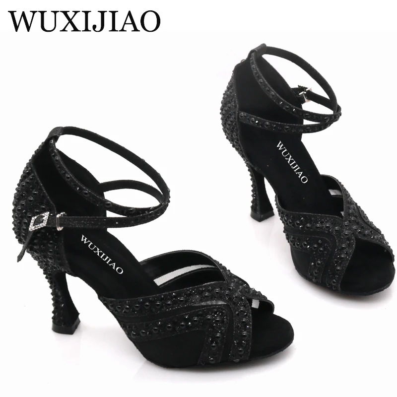 Женские туфли для латиноамериканских танцев WUXIJIAO бальные на мягкой подошве с
