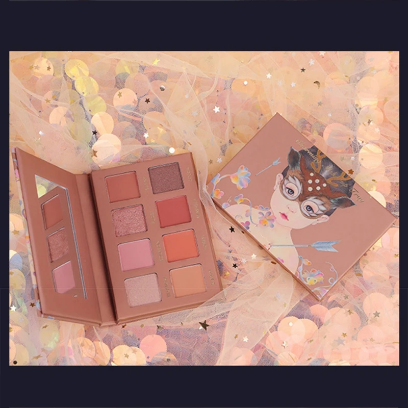 Палитра теней для век с бриллиантами матовые блестящие тени Женская век| |