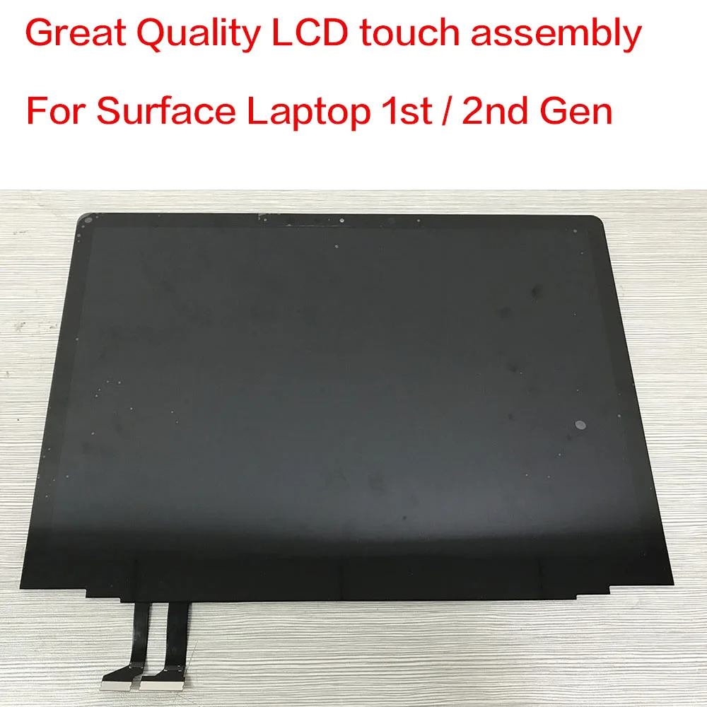 13 5 дюйма для Microsoft Surface Laptop 1/2 ЖК-дисплей в сборе сенсорный экран стекло датчик