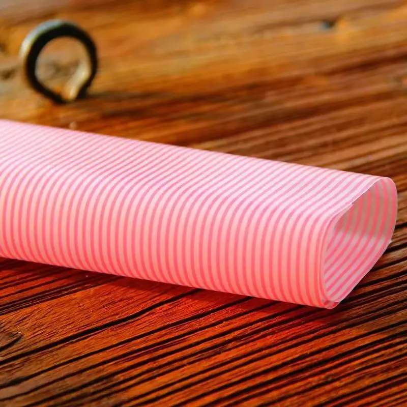 50 шт./компл. пищевая вощеная бумага Класс смазка Бумага Еда обертки для упаковки