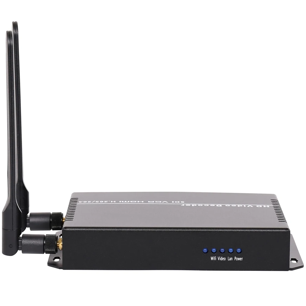 H.265 H.264 IP to SDI HDMI VGA CVBS потокового видео декодер для камеры декодирования HTTPS RTSP RTMP UDP