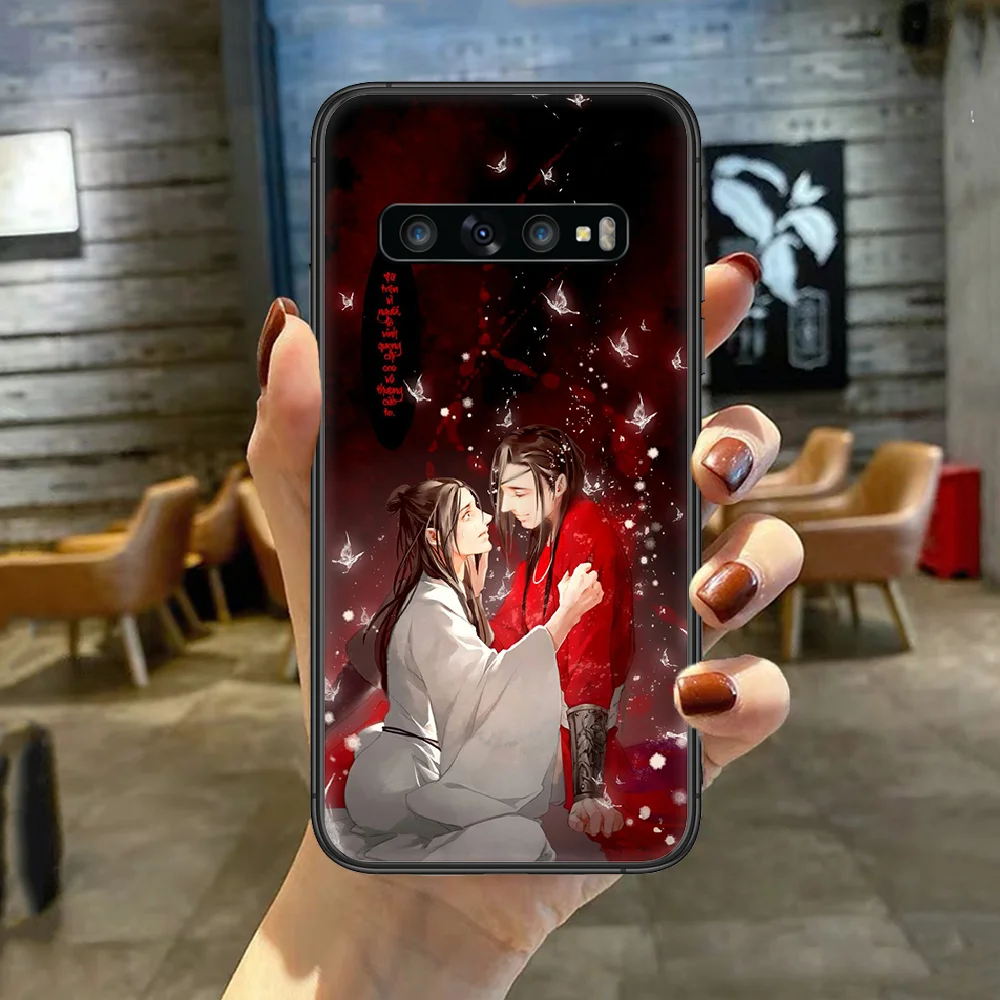 

Tian Guan Ci Fu Phone Case Cover For For SamSung Galaxy S Note 7 8 9 10 20 Uitra Plus E Lite Black black Cell Fashion Funda