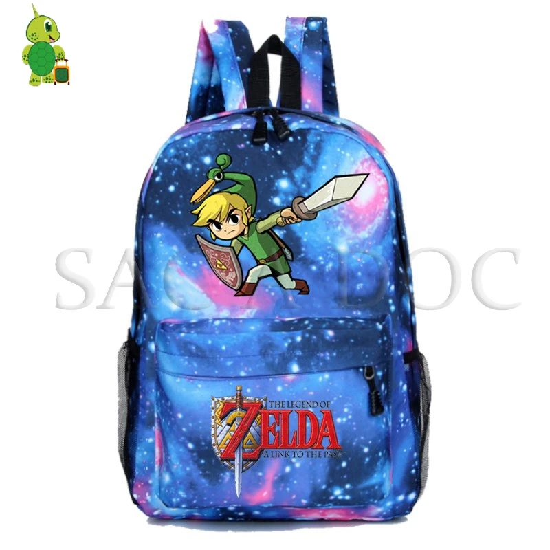 23 Легенда о Зельде игровой рюкзак для Galaxy Link Majora's Mask школьные сумки для подростков девочек мальчиков путешествия рюкзак Детский рюкзак для книг - Цвет: 23