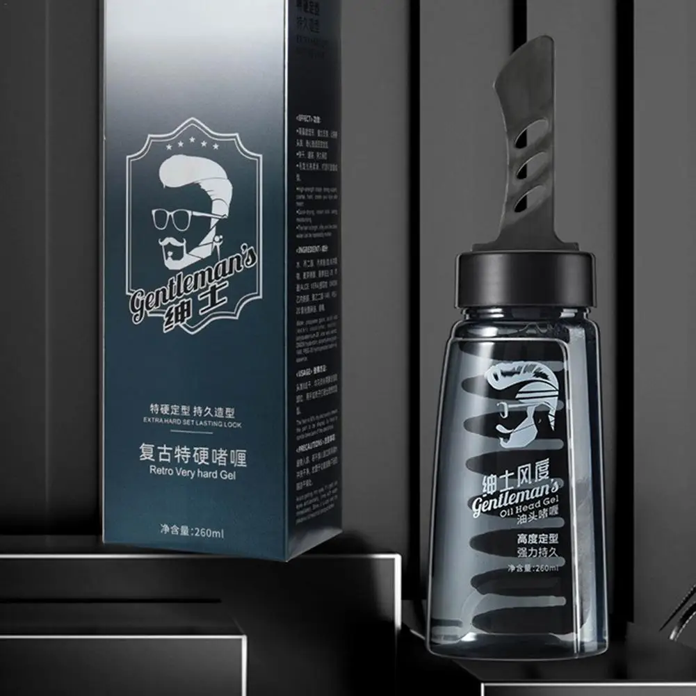 

2 в 1, увлажняющий гель для укладки волос с расческой