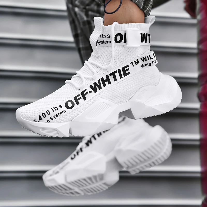 Летние мужские носки кроссовки дышащая сетчатая мужская повседневная обувь на