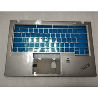 new and original lenovo thinkpad x1 carbon 6 gen 6th 20kh 20kg 2018 palmrest keyboard bezel upper case wfp silvery