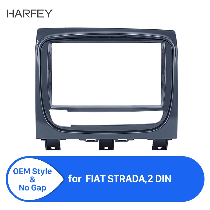 Harfey UV двойной Din автомобильный радиоприемник рамка для FIAT STRADA DVD панель установка