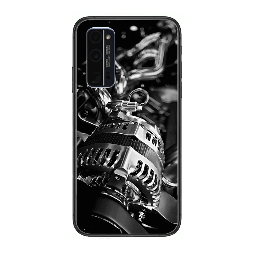 

H Creativity Custom made Fine Phone case Phone Case Hull For Huawei Honor 8 9 10 20 30 A S Lite Pro 5g i Black Back S