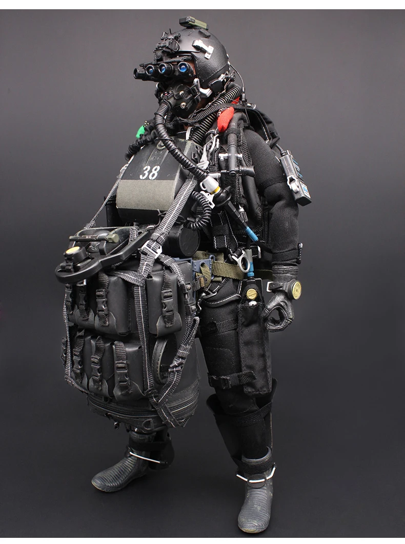 

New 1/6 U.S. Navy Sealed Halo UDT Jumper Jumper Action Figure, Suitable for a Complete Model of a 12-inch Soldier Statue.