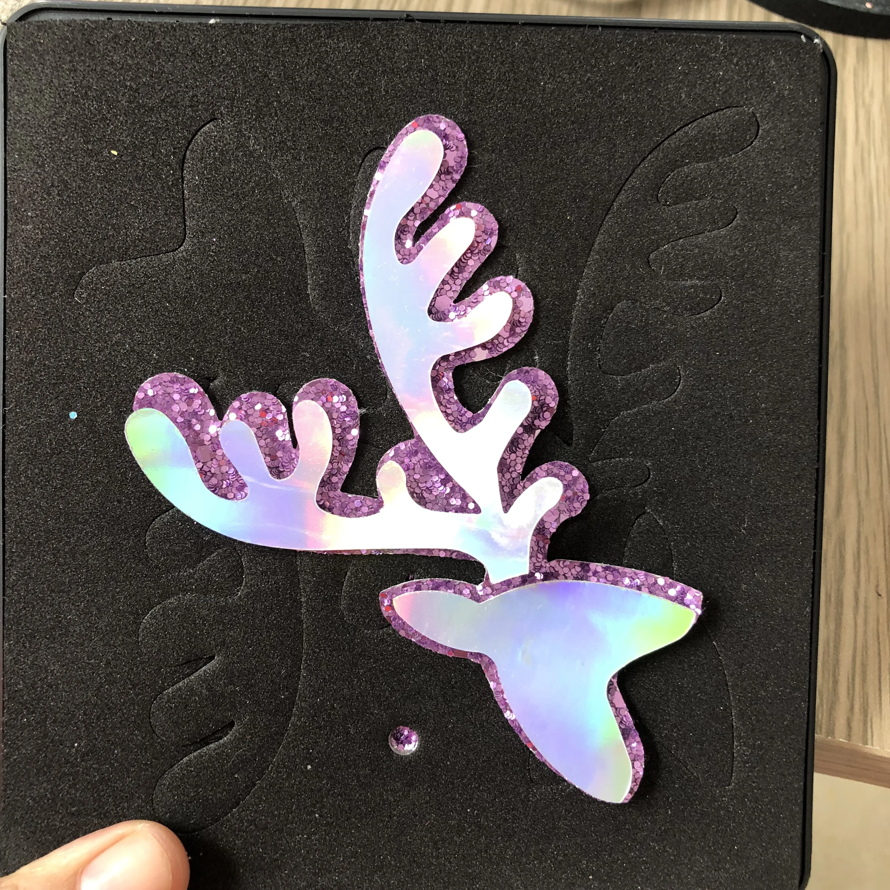 

Рождество оленя Скрапбукинг штанцевый нож SMR-HO0061