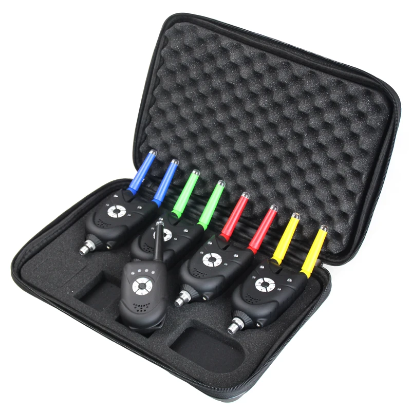 Беспроводной сигнал поклевки для рыбалки водонепроницаемый с индикатором