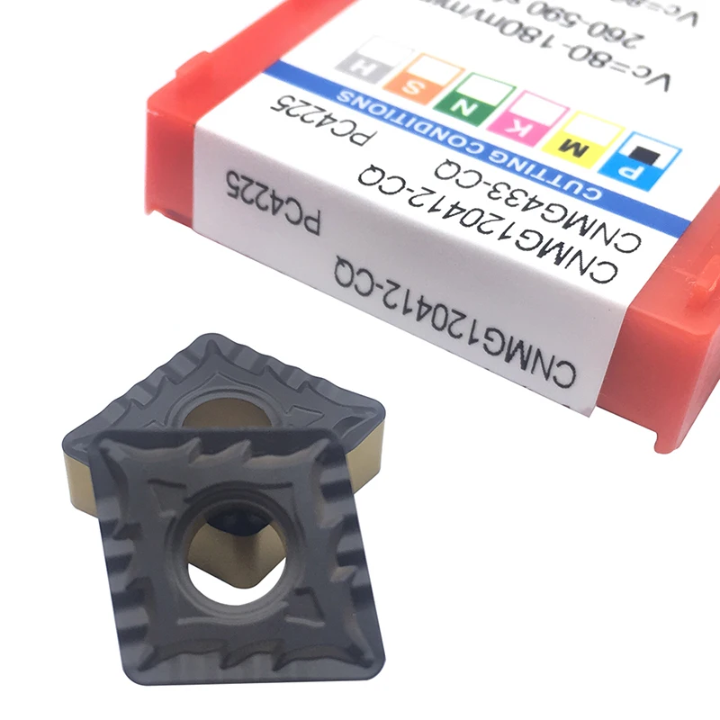 CNMG120412 CQ PC4225 карбидные вставки высокого качества CNMG 120412 Cnc лезвие резец для