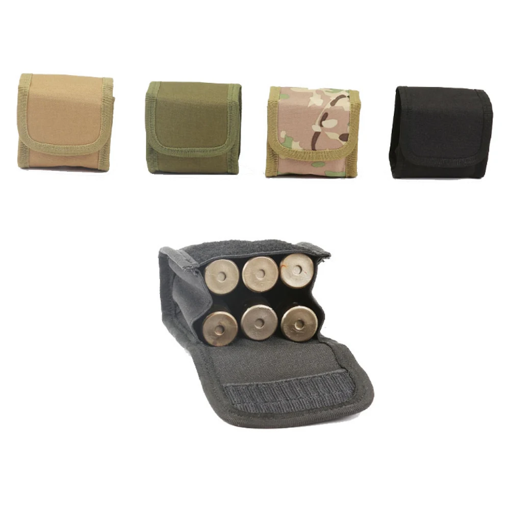 Тактический мешочек 6 Круглый ружья патрон перезаряжаемый держатель Mag сумка 12