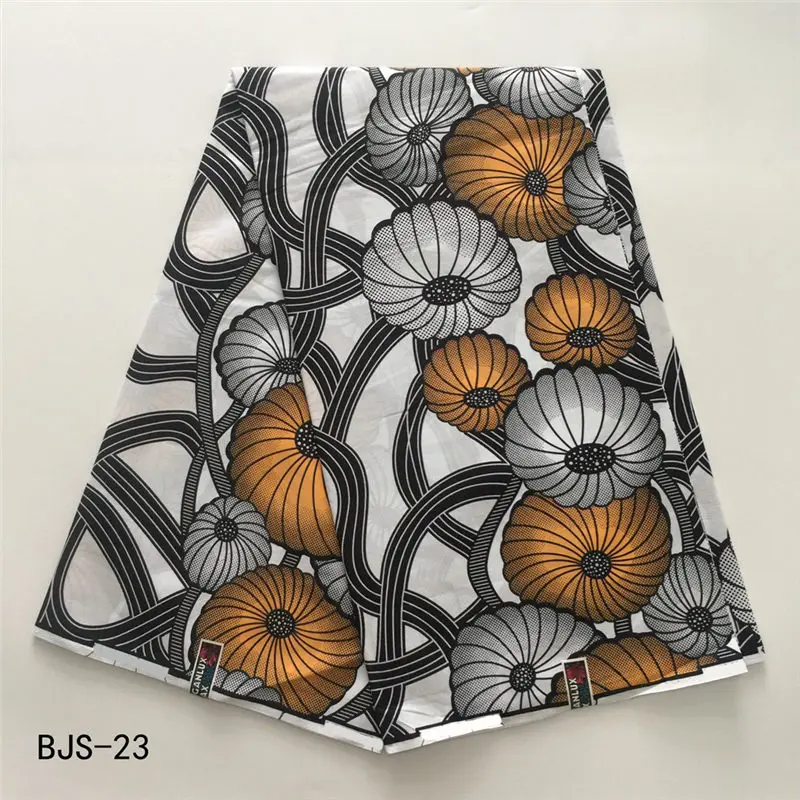 Новый дизайн восковая ткань для Африканской печати 6 ярдов в партии 100% хлопковый