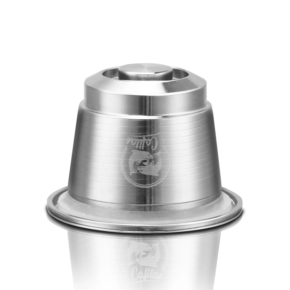 Icafilas многоразовый фильтр для кофе из нержавеющей стали для Nespresso, кофейная капсула многоразового использования, кофейная чашка с фильтром