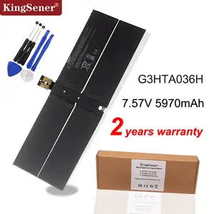 Аккумулятор Kingsener G3HTA036H DYNK01 для ноутбука Microsoft Surface Book серии 1769, 7,57 в, 5970 ВтчмА  ч, с инструментами