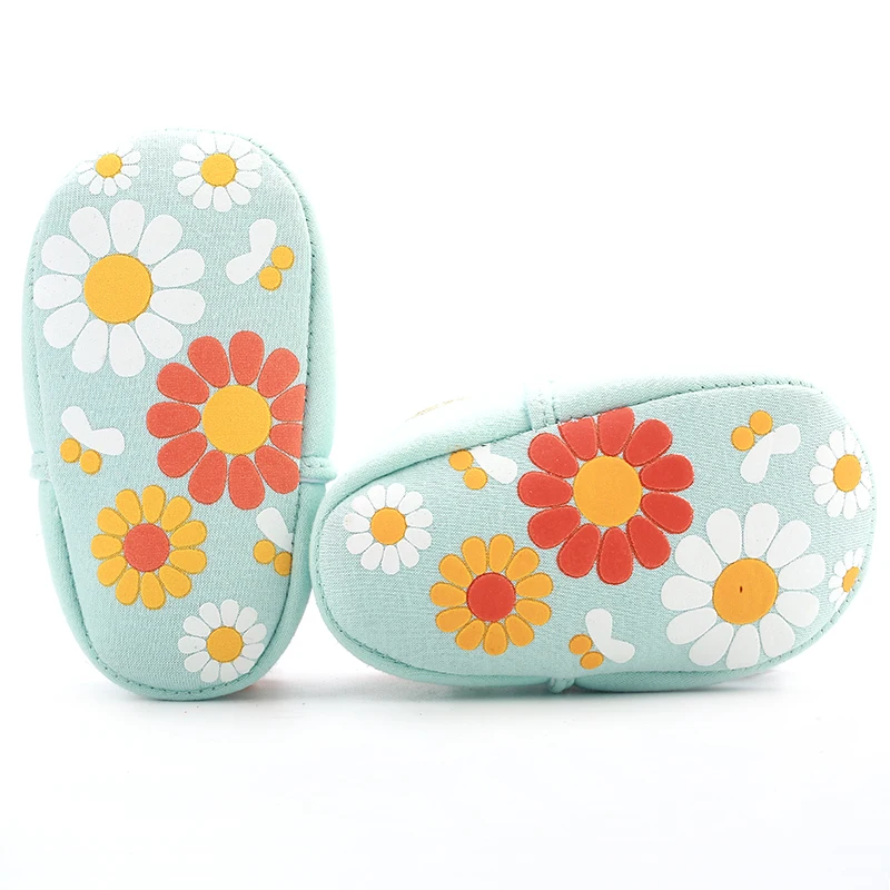 Фото Risunnybaby/Обувь для маленьких мальчиков и девочек; Обувь для малышей; Обувь для новорожденных; Обувь для малышей с милыми цветами №2