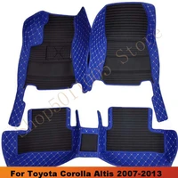 for toyota corolla altis 2007 2008 2009 2010 2011 2012 2013 car floor mats carpets custom carpet covers accessories car mats
