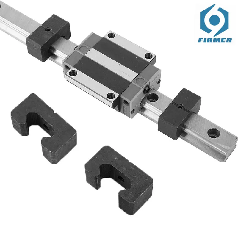 1 шт. черный MGN9 MGN12 MGN15 HGR15 HGR20 EGH15 EGH20 линейный направляющий рельсовый блок