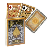 bicycle aurora playing cards premium deck uspcc collectible poker magic card games magic tricks props for magician