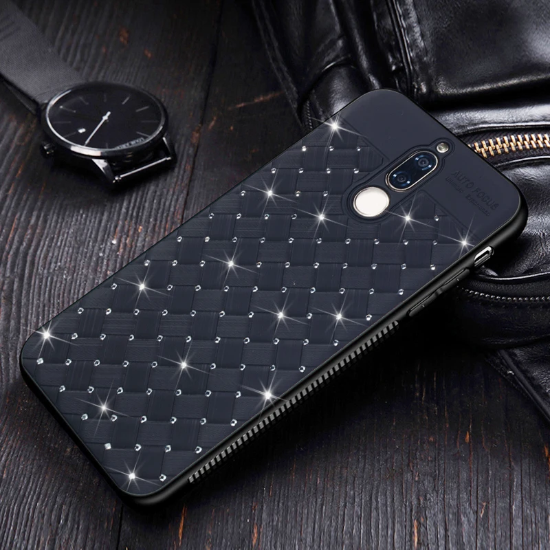 KaiNuEn блестящий чехол для Huawei Mate 10 lite 10Lite Nova 2i на силиконовый роскошный 3d 360