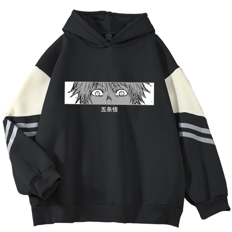 

2021 Anime Jujutsu Kaisen Gojo Satoru Hoodie Men/Women Plus Velvet Casual Fashion Unisex Streetwear Sweatshirt Harajuku Tee Top