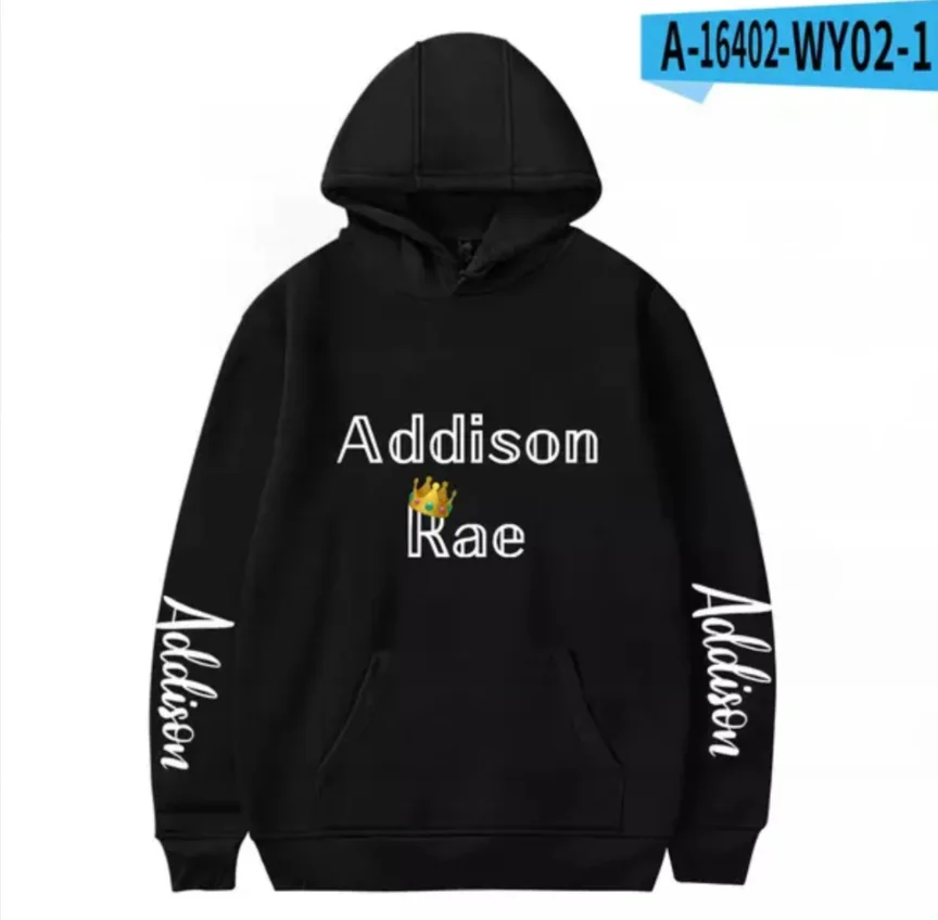 

Classic Creative ADDISON RAE ADDISON FOR YOU printed Hoodies Sweatshirts Men/Women Youthful Sweatshirt Adult/Child Pullovers