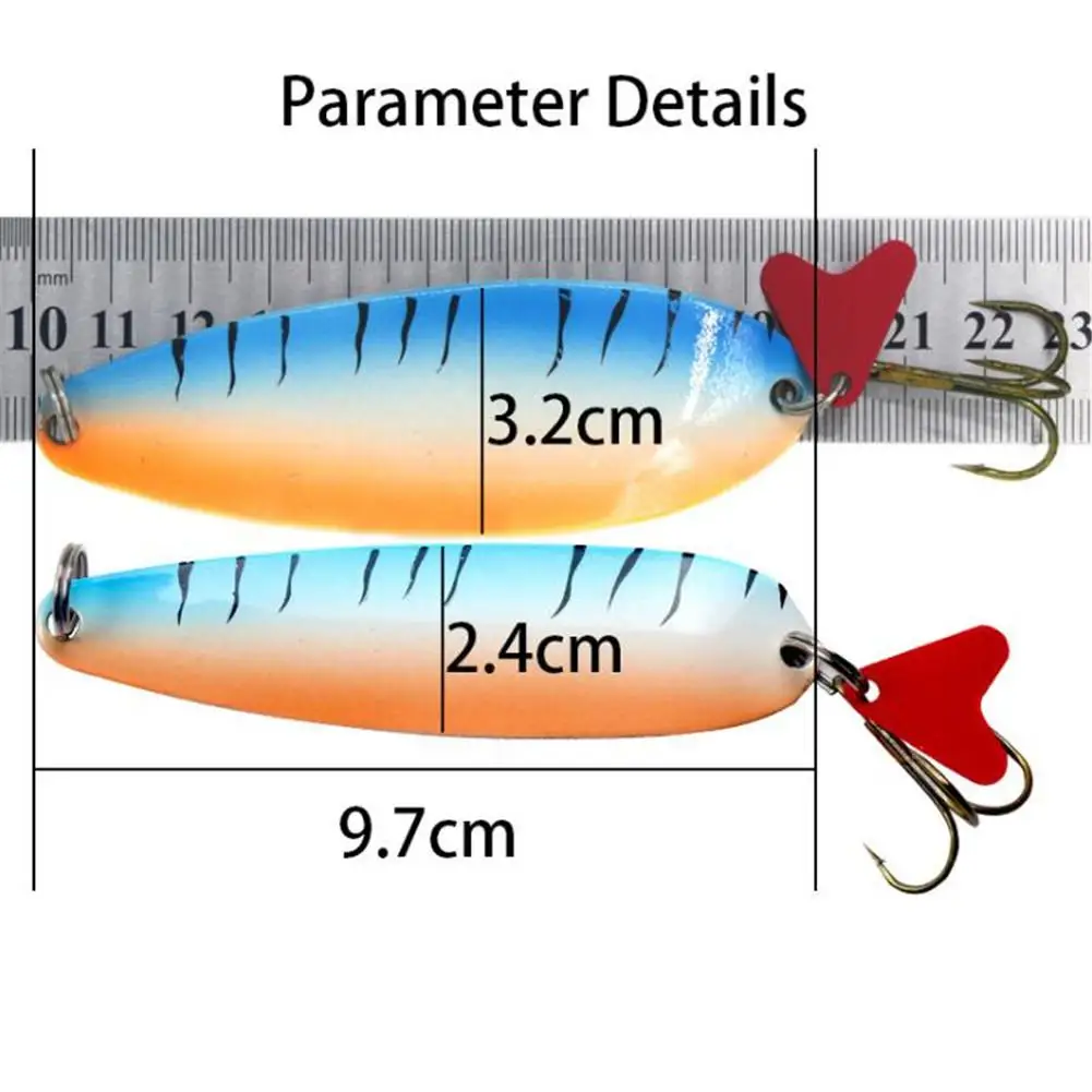Новинка 32 г большая длинная приманка с блестками имитация ярких цветов
