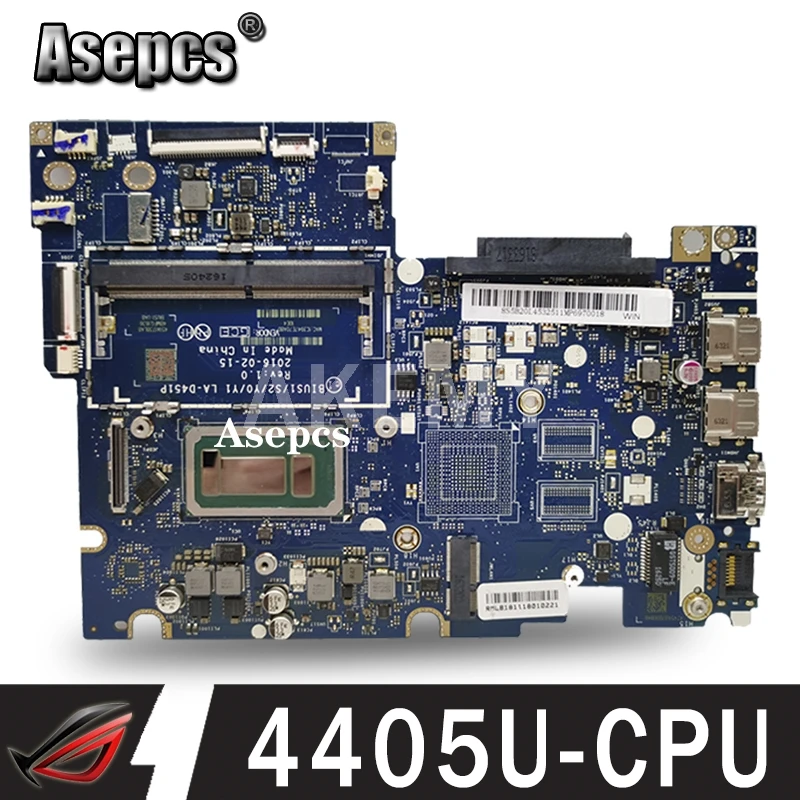 LA D451P материнская плата для ноутбука For Lenovo YOGA 510 14ISK Flex4 1470 оригинальная 4405U