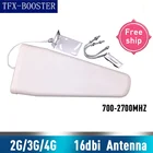 Усилитель сигнала сотового телефона TFX-BOOSTER 16dBi, GSM LTE 3G 4G, периодическая внешняя антенна с коэффициентом усиления 700-2700 МГц, ретранслятор