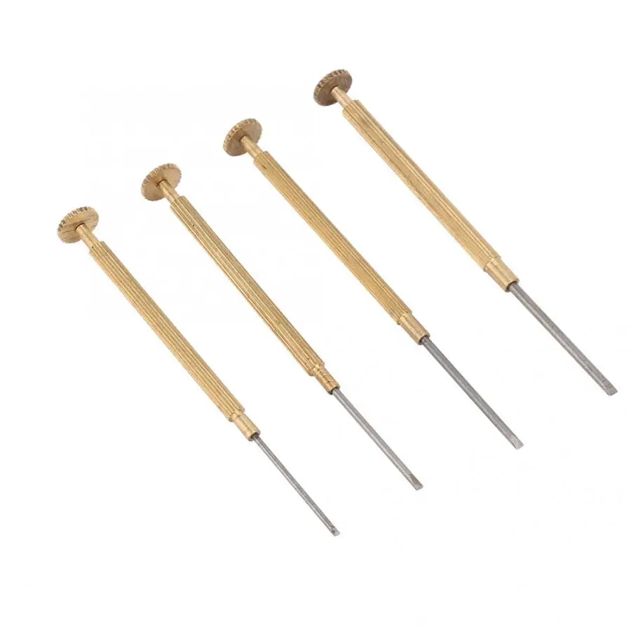 4pcs/Set Watchband Watch Movement Removal Screwdriver Repairing Accessory Tool Small Set Repair I | Наручные часы