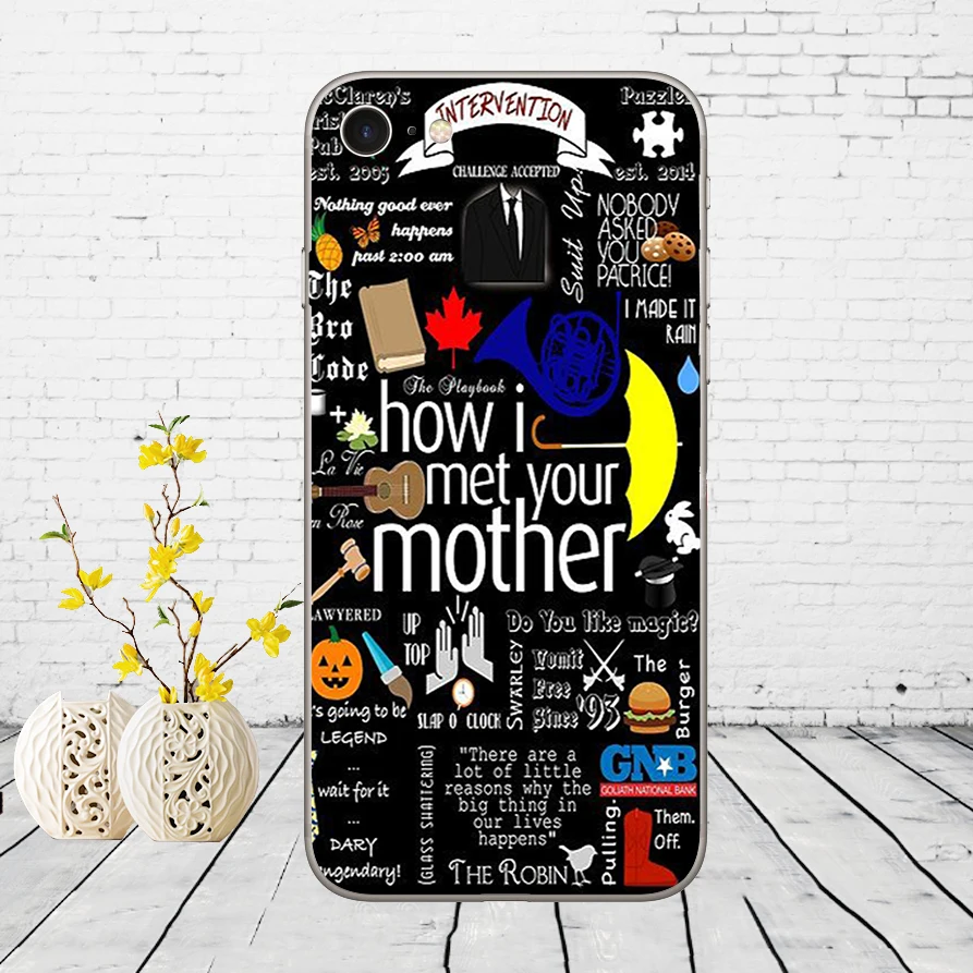 121DD how i met your mother himym quotes Мягкий силиконовый чехол для iPhone 5 5S SE 6 6s 8 plus 7 7 Plus X XS SR MAX чехол - Цвет: 1