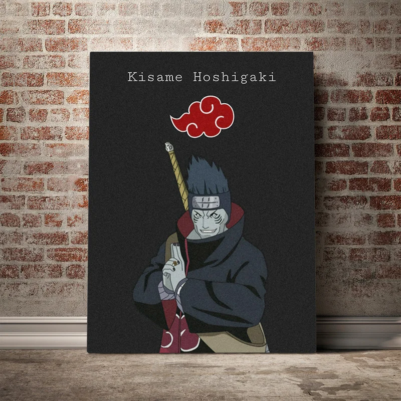 Kisame Hoshigaki akatsuki Аниме Картина на холсте Декор настенное искусство картины Спальня
