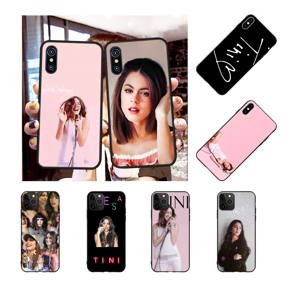 NBDRUICAI Martina Stoessel TINI Чехол черный мягкий чехол для телефона iPhone 11 pro XS MAX 8 7 6 6S Plus X 5S SE XR