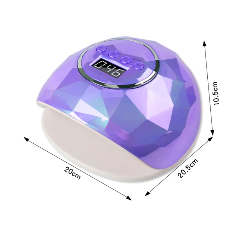 

Smart UV Led Nail Dryer Lamp Phototherapy Light Lamp For uv Light Nail Gel Polish Lampara Led Para Therapy Nail Dryer Machine