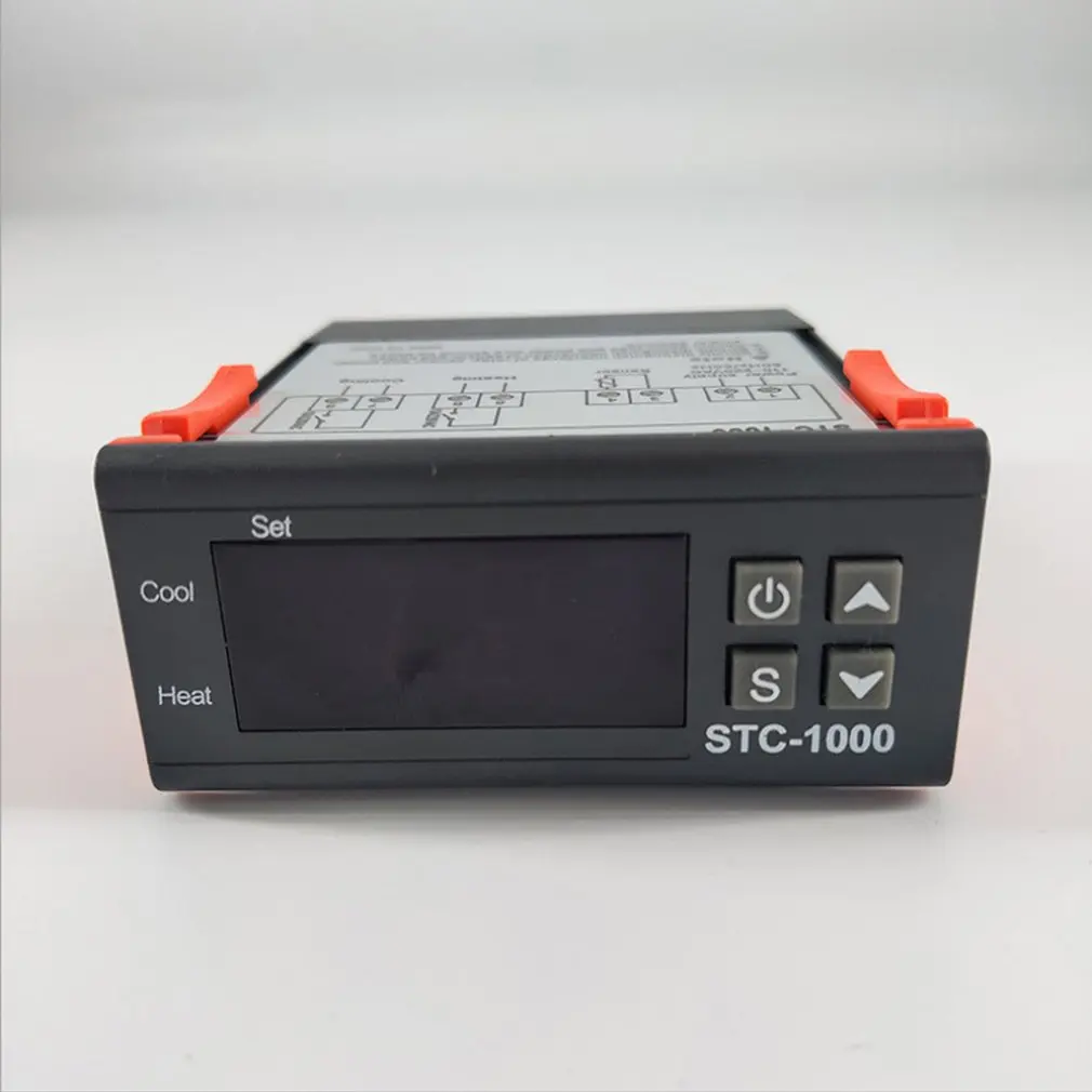 Stc 1000 220V цифровой холодильник светодиодный дисплей термостат регулятор