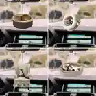 2D подвесное автомобильное украшение для рюкзака, домашнее настенное висящее летающее зеркало заднего вида с котом, милые украшения для женщин, аксессуары для салона автомобиля