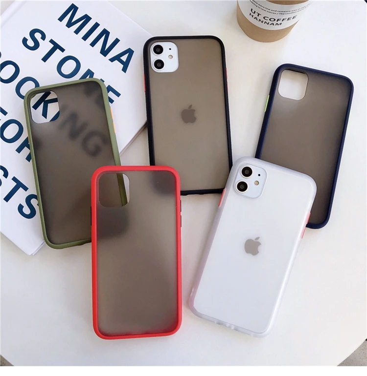 Прозрачный противоударный чехол для телефона iPhone 11 Pro Max X XR Xs Max, мягкий ТПУ Простой Прозрачный чехол для iPhone 6 6S 7 8 Plus, чехол