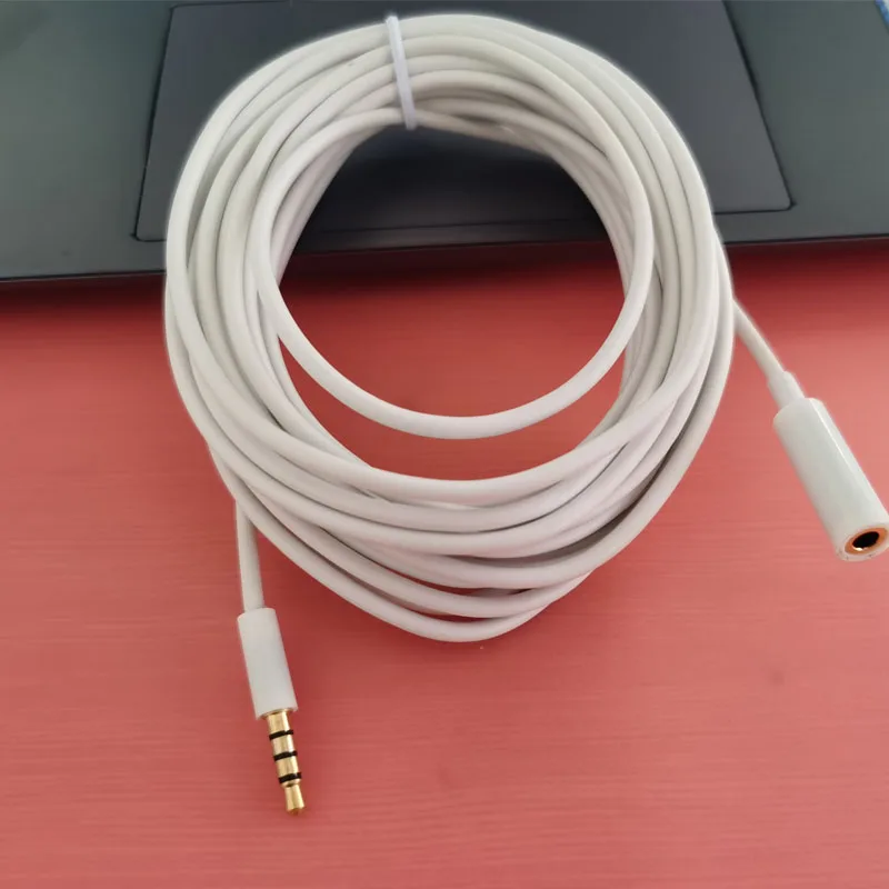 Удлинительный кабель для стерео аудио наушников 5 метров 3 мм|3.5mm male to female|headphone