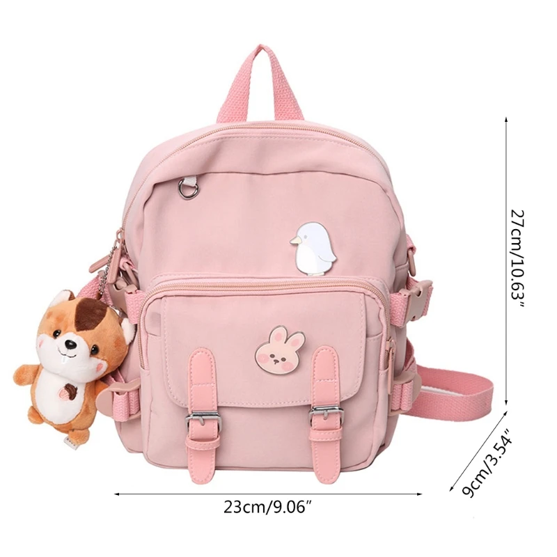 

Fashion Backpack Women Kawaii Shoulder Bag for Teenage Girls Multi-Function Small Bagpack Ladies Travle School Daypacks