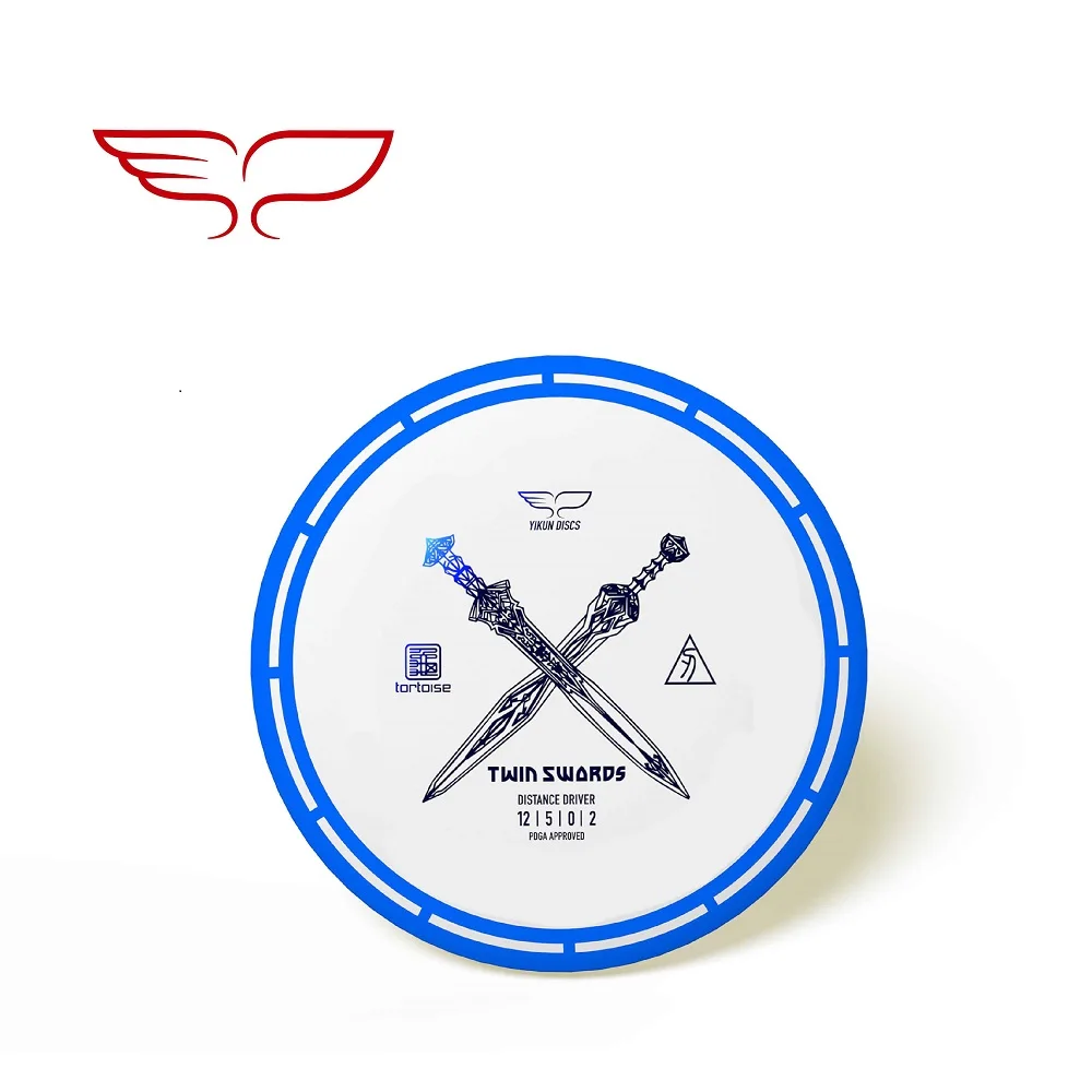 YIKUN диски PDGA одобренный диск Гольф диск черепаха-линия драйвер двойные мечи Черная пятница