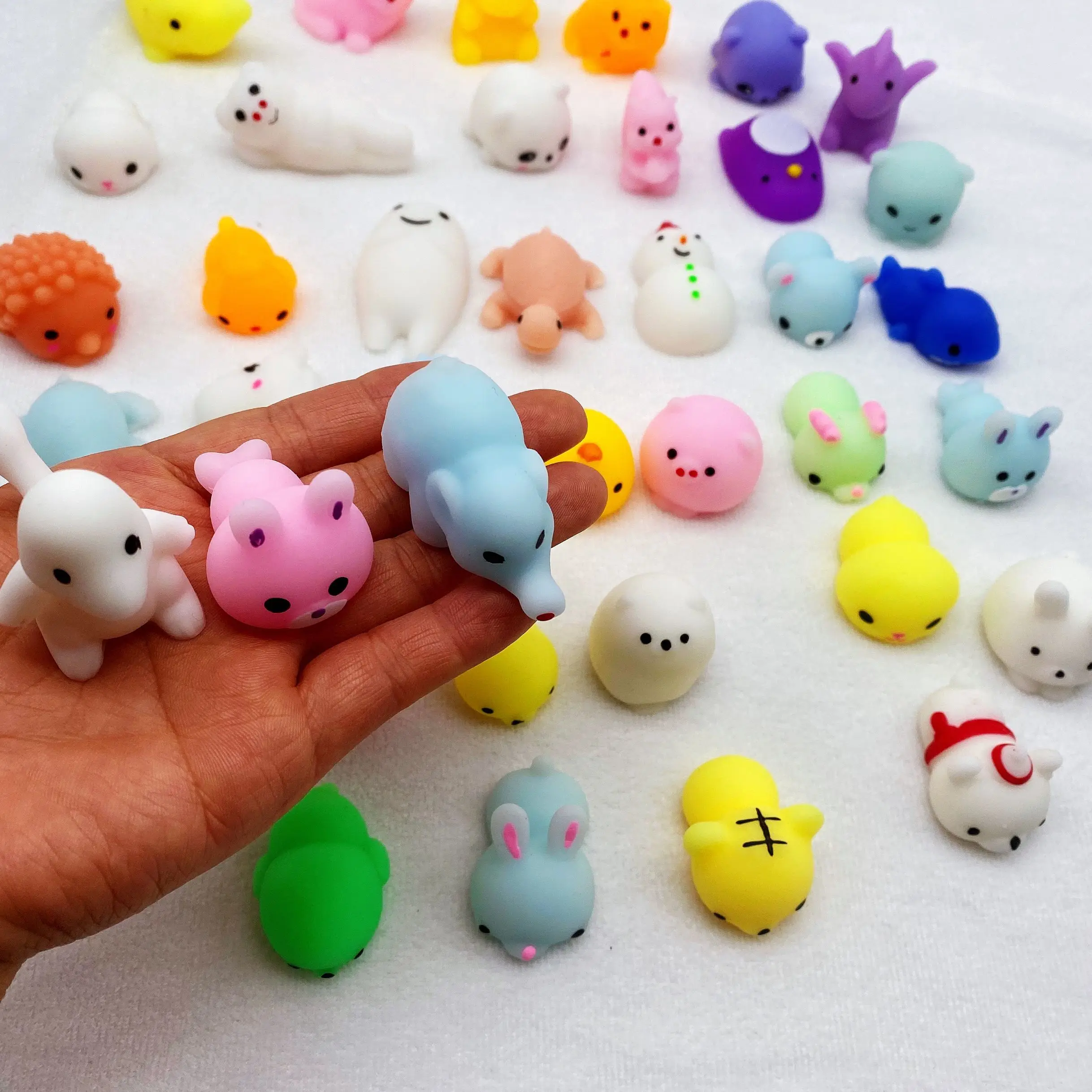 Mochi игрушки мягкий материал сжимаемая мягкая кавайная кукла эластичные животные
